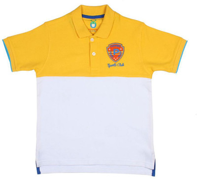 

Poppers by Pantaloons Boys Solid T Shirt(White, Pack of 1