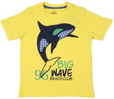 

Chalk by Pantaloons Boys Printed T Shirt(Yellow, Pack of 1
