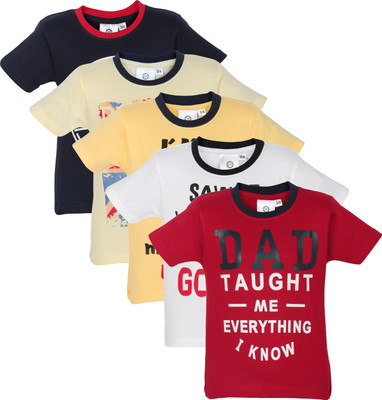 

MamaMia Boys Printed T Shirt(Multicolor