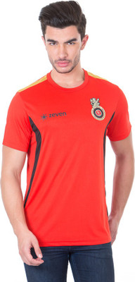 

Royal Challengers Bangalore Solid Men's Round Neck Red T-Shirt