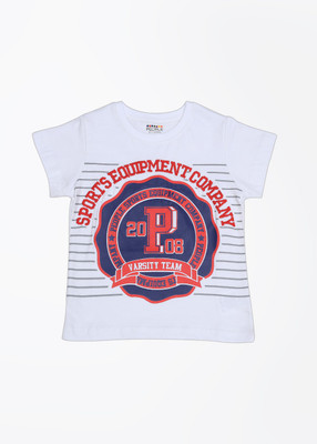 40% OFF on People Boys Printed T Shirt(White, Pack of 1) 40% OFF on People Boys Printed T Shirt(White, Pack of 1)