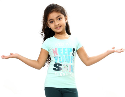 50% OFF on Bio Kid Girls Printed T Shirt(Green) 50% OFF on Bio Kid Girls Printed T Shirt(Green)