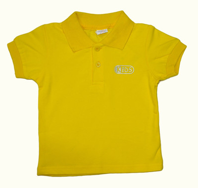 

Smilee Boys Solid T Shirt(Yellow, Pack of 1)