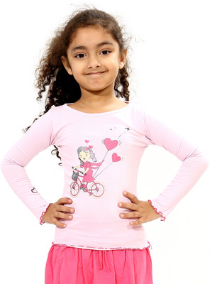 45% OFF on Bio Kid Girls Printed T Shirt(Pink) 45% OFF on Bio Kid Girls Printed T Shirt(Pink)