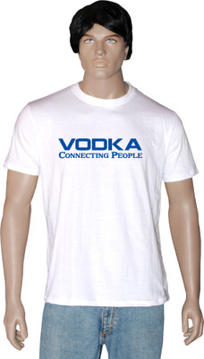 

Tshirt.in Graphic Print Men's Round Neck White T-Shirt, Pearl white