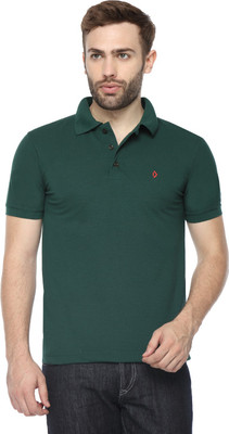 

Digo Solid Men's Polo Neck Dark Green T-Shirt, Bottle green