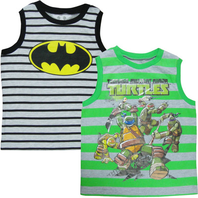 

Hoodz Striped Men's Round Neck Green, Grey T-Shirt(Pack of 2)