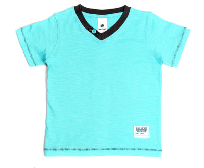 37% OFF on Bio Kid Boys Printed Cotton T Shirt(Blue, Pack of 1)