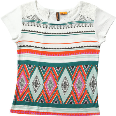 

SuperYoung Girls Printed T Shirt(White