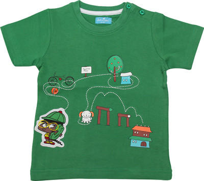 18% OFF on JusCubs Boys Printed T Shirt(Dark Green, Pack of 1) 18% OFF on JusCubs Boys Printed T Shirt(Dark Green, Pack of 1)