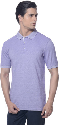 

Carve Solid Men' Polo Neck Purple T-Shirt