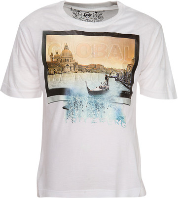 

Fritzberg Boys Graphic Print T Shirt(White, Noble white