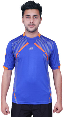 

Vector X Printed Men's Round Neck Blue T-Shirt, Royal blue