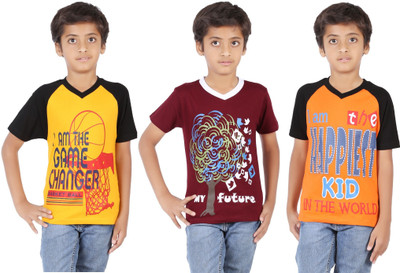 68% OFF on Maringo Classic Boys Printed T Shirt(Multicolor, Pack of 3) 68% OFF on Maringo Classic Boys Printed T Shirt(Multicolor, Pack of 3)
