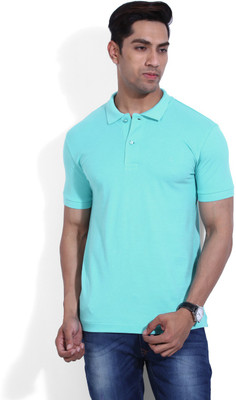 

United Colors of Benetton. Solid Men's Polo Neck Blue T-Shirt, M05