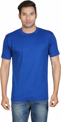 

Winfield Solid Men's Round Neck Dark Blue T-Shirt, Royal blue