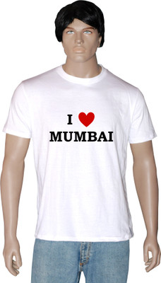 

Tshirt.in Graphic Print Men's Round Neck White T-Shirt, Pearl white