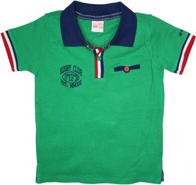 50% OFF on FS Mini Klub Boys Solid T Shirt(Green) 50% OFF on FS Mini Klub Boys Solid T Shirt(Green)