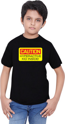 10% OFF on Tantra Boys Graphic Print T Shirt(Black, Pack of 1) 10% OFF on Tantra Boys Graphic Print T Shirt(Black, Pack of 1)