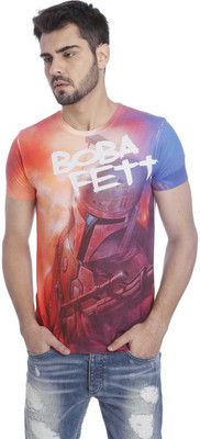 

Jack & Jones Printed Men's Round Neck Red, Blue, White T-Shirt, Formula one