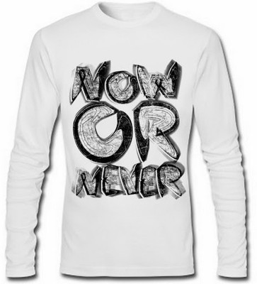 

SayItLoud Printed Men's Round Neck White T-Shirt