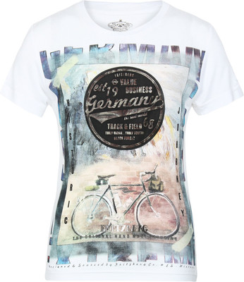 

Fritzberg Boys Printed T Shirt(White