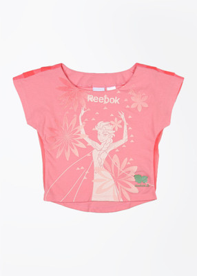 

REEBOK Girls Printed T Shirt(Pink), Pixie pinks11-r /traning