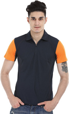 

Zobello Solid Men's Polo Neck Multicolor T-Shirt