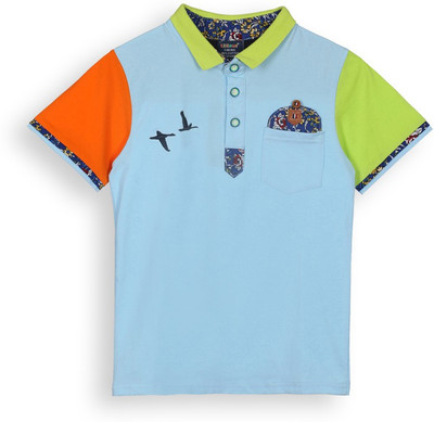 

Lilliput Boys Solid T Shirt(Blue, Pack of 1, Blue light