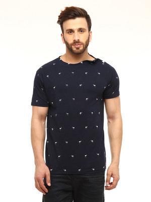 

Gritstones Printed Men' Fashion Neck Black T-Shirt, Black9