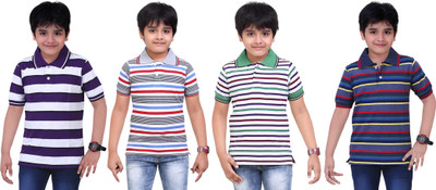 

Dongli Boys Printed T Shirt(Multicolor, Pack of 4)