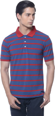 

Carve Solid Men's Polo Neck Blue T-Shirt