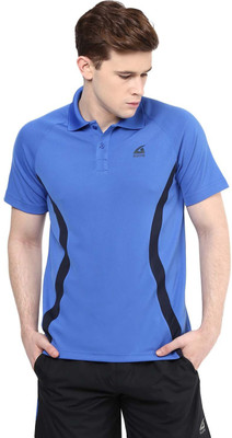 

Aurro Solid Men's Polo Neck Blue T-Shirt, Royal blue/navy