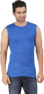

Zippy Striped Men's Round Neck Blue T-Shirt, Royal blue