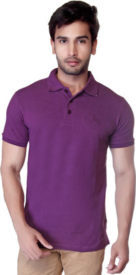 59% OFF on LUCfashion Solid Men's Polo Neck Purple T-Shirt 59% OFF on LUCfashion Solid Men's Polo Neck Purple T-Shirt