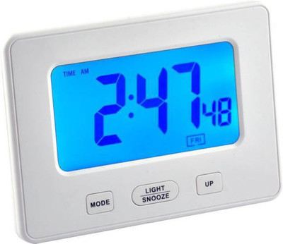 

Jazam Digital White Clock