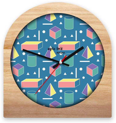 

Epic Ink Analog Multi Colour Clock