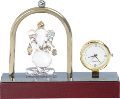 

YNA Analog Gold, Silver Clock