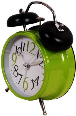 

Purpledip Analog Green Clock