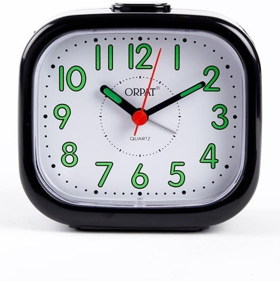 

Orpat Analog Black Clock