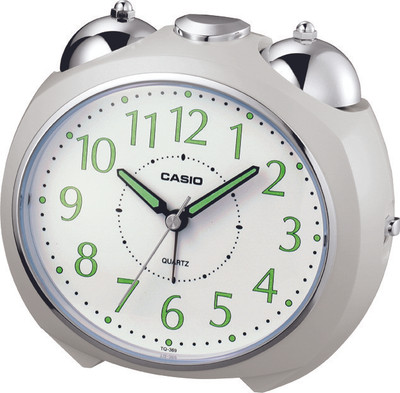 CASIO Analog White Clock