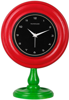 

Rang Rage Analog SCARLET Clock