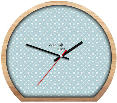 

Epic Ink Analog Multi Colour Clock