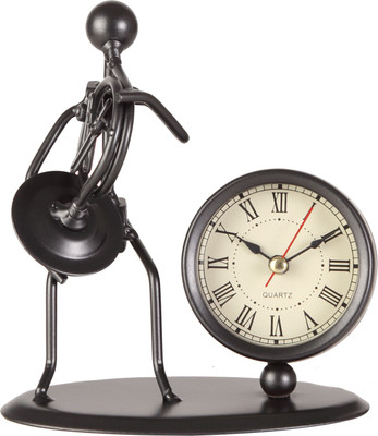 

Justin Analog Black Clock