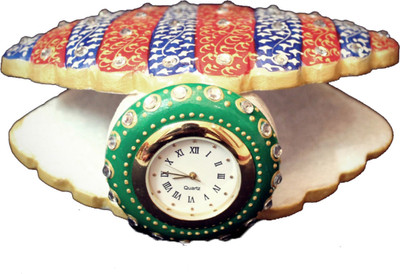 

JaipurCrafts Analog Multicolor Clock