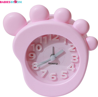 

Babies Bloom Analog Pink Clock