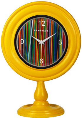 

Rang Rage Analog AMBER YELLOW Clock