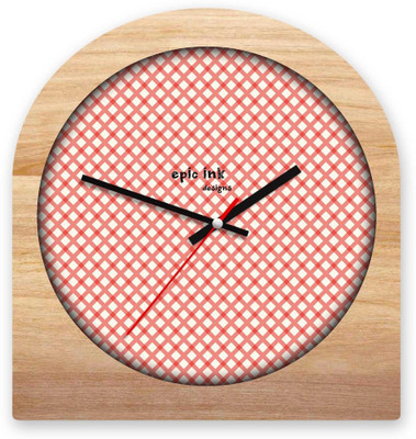 Epic Ink Analog Multi Colour Clock