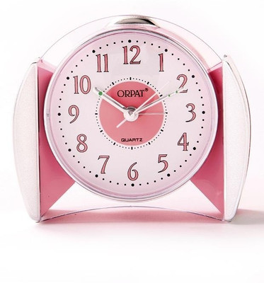 

Orpat Analog Pink Clock