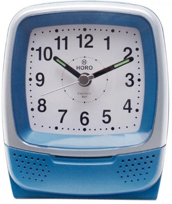 HORO Analog Metallic Grey Clock HORO Analog Metallic Grey Clock